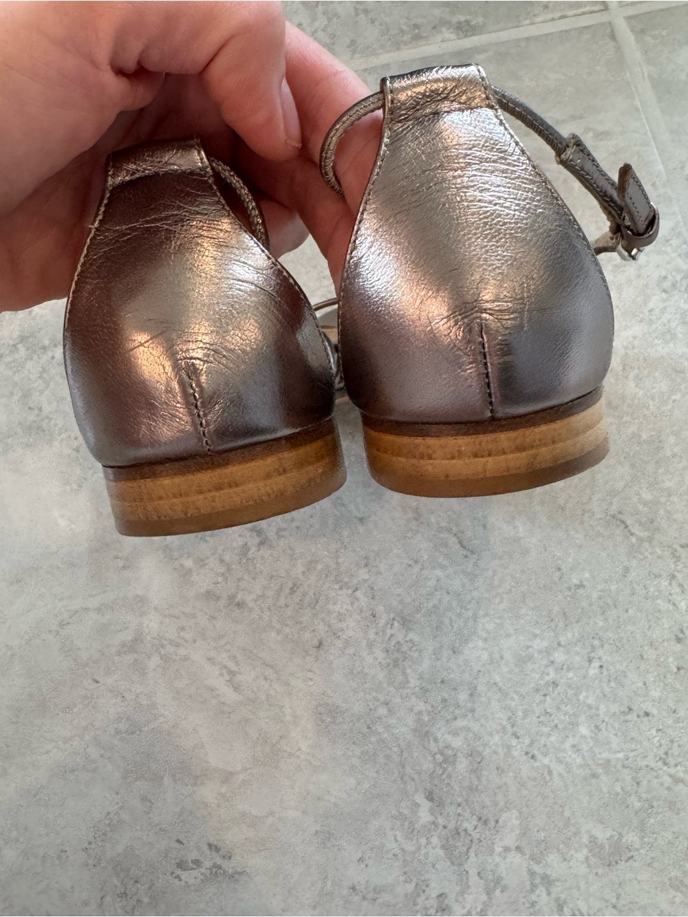 Emme parsons string sandal in silver size 37 - Picture 6 of 7